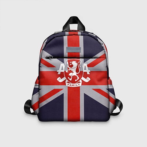 Детский рюкзак Asking Alexandria британский флаг / 3D-принт – фото 1