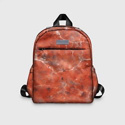 Детский рюкзак Текстура красной яшмы, цвет: 3D-принт