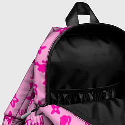 Детский рюкзак Барби паттерн розовый, цвет: 3D-принт — фото 2