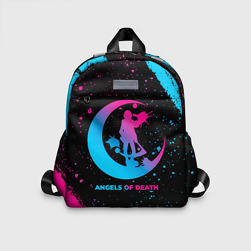 Детский рюкзак Angels of Death - neon gradient / 3D-принт – фото 1