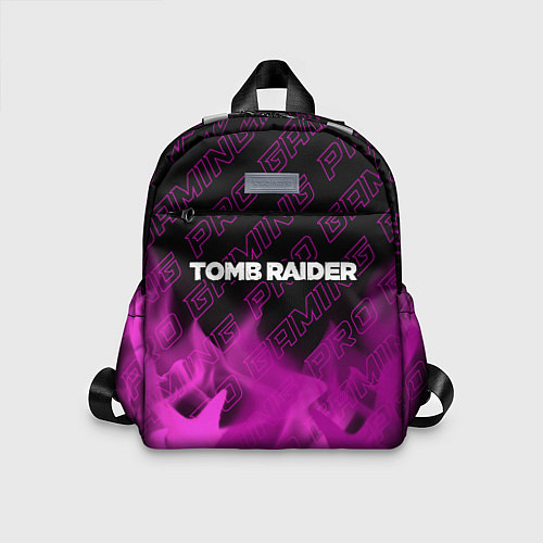 Детский рюкзак Tomb Raider pro gaming: символ сверху / 3D-принт – фото 1