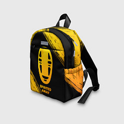Детский рюкзак Spirited Away - gold gradient, цвет: 3D-принт — фото 2