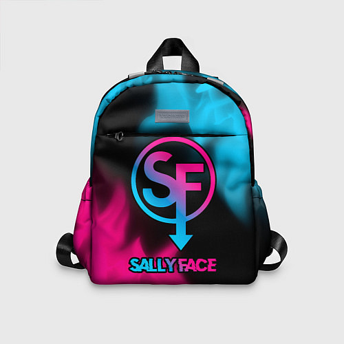 Детский рюкзак Sally Face - neon gradient / 3D-принт – фото 1