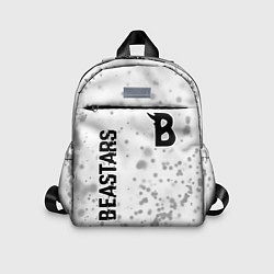 Детский рюкзак Beastars glitch на светлом фоне: надпись, символ, цвет: 3D-принт