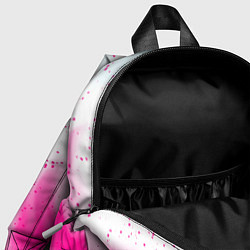 Детский рюкзак Portal neon gradient style, цвет: 3D-принт — фото 2
