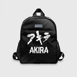 Детский рюкзак Akira glitch на темном фоне, цвет: 3D-принт
