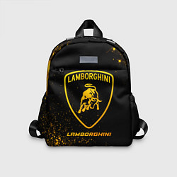 Детский рюкзак Lamborghini - gold gradient
