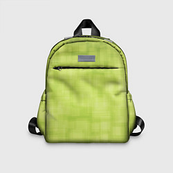 Детский рюкзак Green and square, цвет: 3D-принт