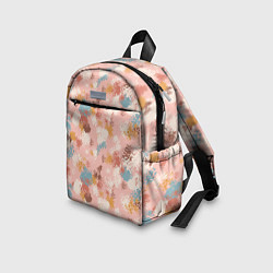 Детский рюкзак Разноцветные мазки, пятна в пастельных тонах, цвет: 3D-принт — фото 2