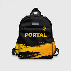 Детский рюкзак Portal - gold gradient: символ сверху