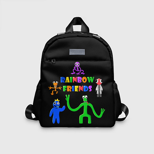 Детский рюкзак Rainbow friends characters / 3D-принт – фото 1