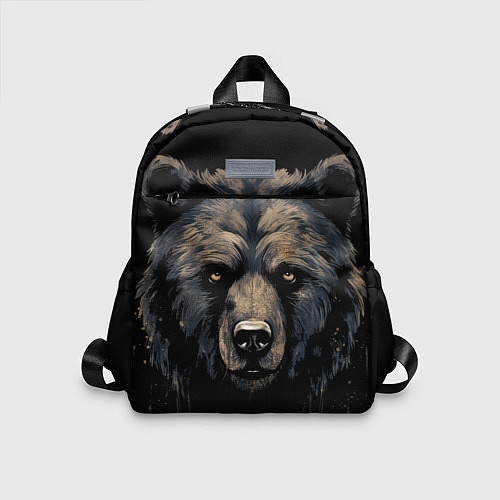 Детский рюкзак Крупный медведь / 3D-принт – фото 1