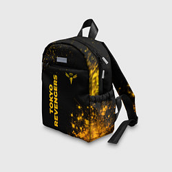Детский рюкзак Tokyo Revengers - gold gradient: надпись, символ, цвет: 3D-принт — фото 2