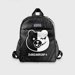 Детский рюкзак Danganronpa glitch на темном фоне, цвет: 3D-принт