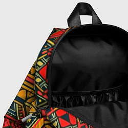 Детский рюкзак Этнический африканский узор, цвет: 3D-принт — фото 2