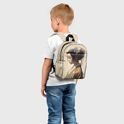 Детский рюкзак Нежная гейша, цвет: 3D-принт — фото 2