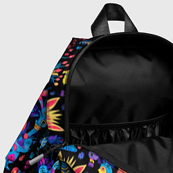 Детский рюкзак Космические монстрики, цвет: 3D-принт — фото 2