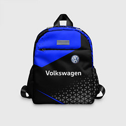 Детский рюкзак Фольцваген - blue uniform, цвет: 3D-принт