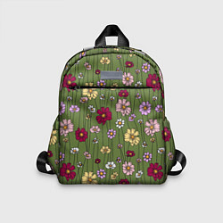 Детский рюкзак Летний луг - паттерн, цвет: 3D-принт