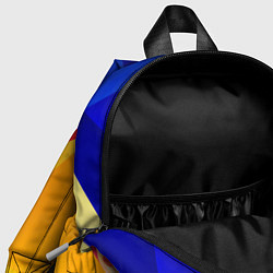 Детский рюкзак Девушка с голубыми глазами в мантии, цвет: 3D-принт — фото 2