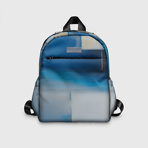 Детский рюкзак Синяя палитра / 3D-принт – фото 1