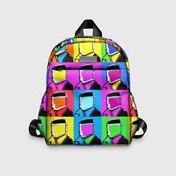 Детский рюкзак Pop art - abstraction - vogue, цвет: 3D-принт