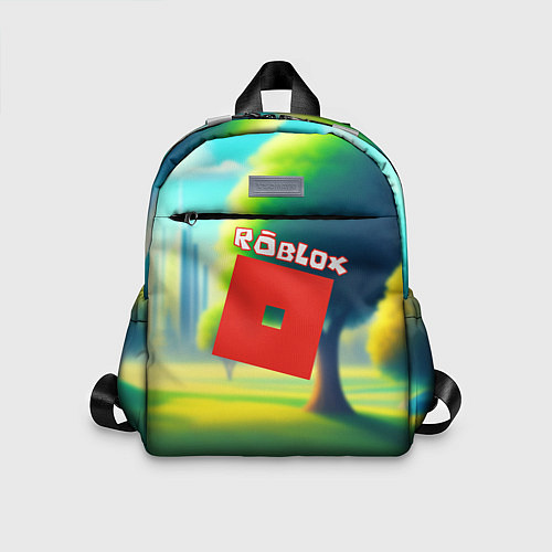 Детский рюкзак Роблокс пейзаж / 3D-принт – фото 1