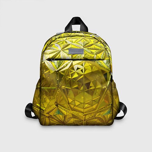 Детский рюкзак Золотой самородок / 3D-принт – фото 1