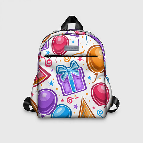 Детский рюкзак Вечеринка / 3D-принт – фото 1