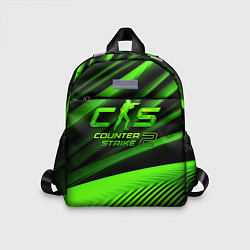 Детский рюкзак CS2 Counter strike green logo