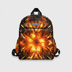 Детский рюкзак Fire abstract, цвет: 3D-принт
