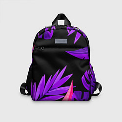 Детский рюкзак Floral composition - neon, цвет: 3D-принт