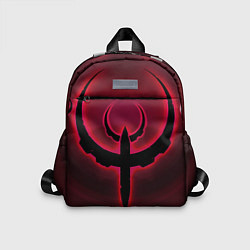 Детский рюкзак Quake красный, цвет: 3D-принт