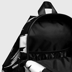 Детский рюкзак Honda - белые краски, цвет: 3D-принт — фото 2