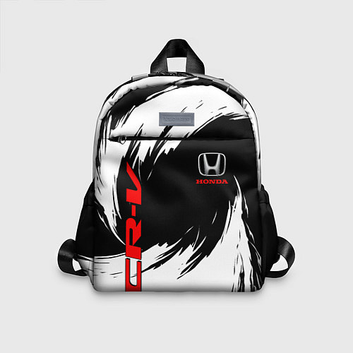 Детский рюкзак Honda - белые краски / 3D-принт – фото 1