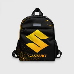 Детский рюкзак Suzuki - gold gradient, цвет: 3D-принт