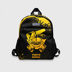 Детский рюкзак Tokyo Ghoul - gold gradient, цвет: 3D-принт