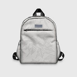 Детский рюкзак Цветы в бежевых тонах, цвет: 3D-принт