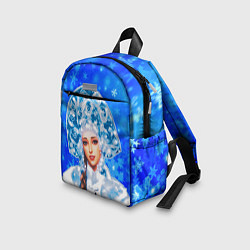 Детский рюкзак Красивая русская снегурочка, цвет: 3D-принт — фото 2