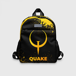 Детский рюкзак Quake - gold gradient, цвет: 3D-принт