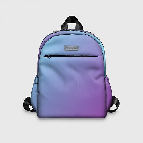 Детский рюкзак Градиент - слива в небе / 3D-принт – фото 1