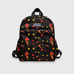 Детский рюкзак Глаза черных кошек, цвет: 3D-принт