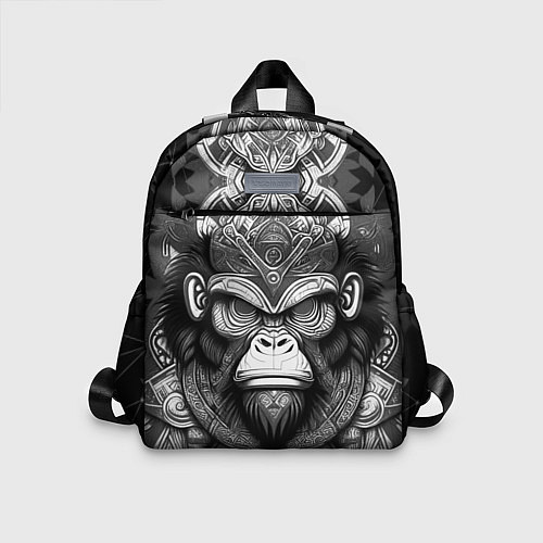 Детский рюкзак Кинг Конг король обезьян на фоне созвездия / 3D-принт – фото 1