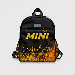 Детский рюкзак Mini - gold gradient посередине