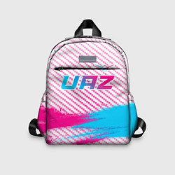 Детский рюкзак UAZ neon gradient style посередине