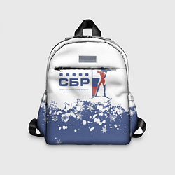 Детский рюкзак СБР - Союз Биатлонистов России, цвет: 3D-принт