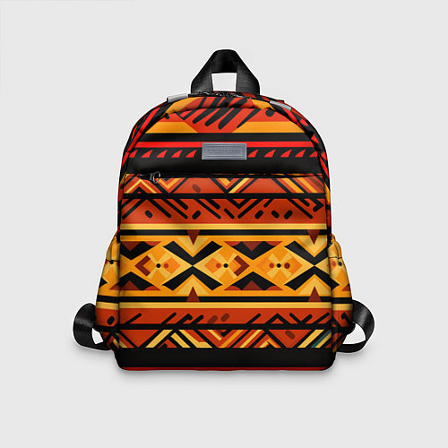 Детский рюкзак Узор в этническом стиле масаев / 3D-принт – фото 1
