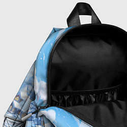 Детский рюкзак Снежный зимний фон, цвет: 3D-принт — фото 2