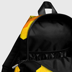 Детский рюкзак Valorant - gold gradient, цвет: 3D-принт — фото 2