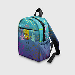 Детский рюкзак Spongebob workout, цвет: 3D-принт — фото 2